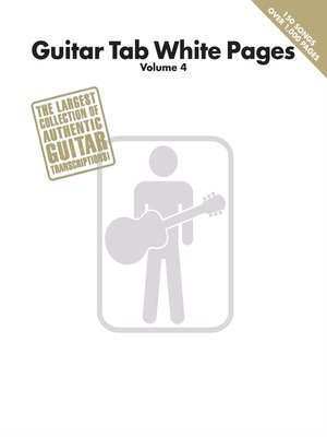 cover image of Guitar Tab White Pages--Volume 4 (Songbook)